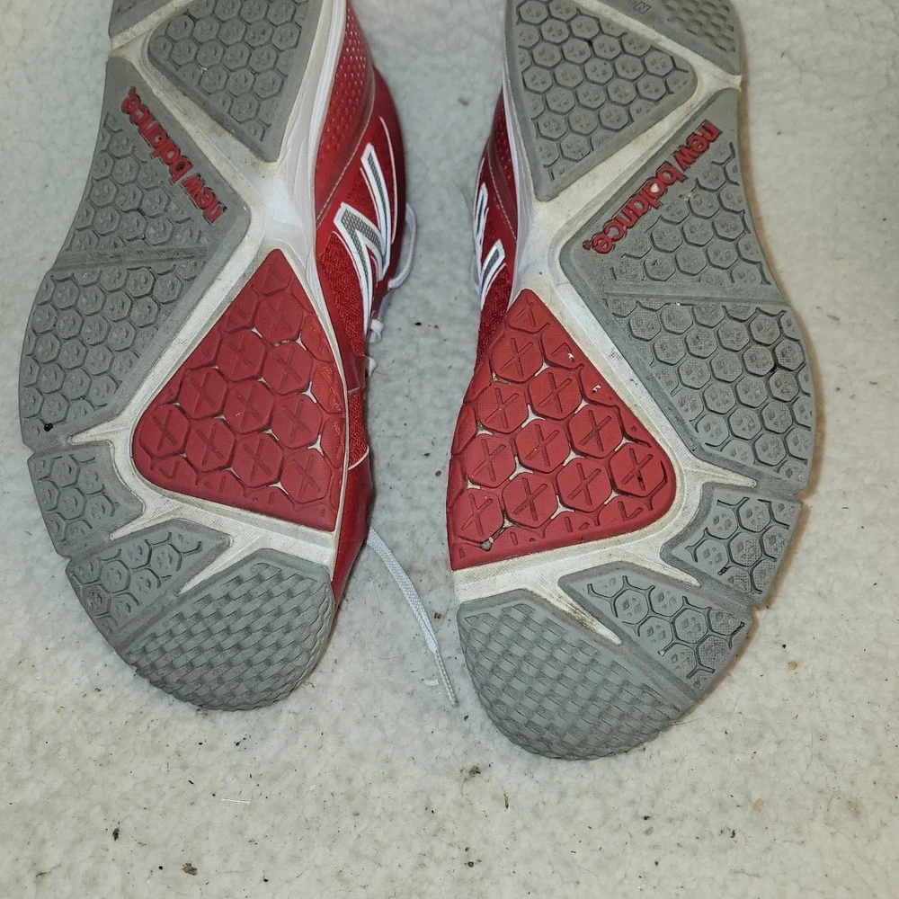 New Balance MX997RW Men's Running Shoes Red White Size 10 D Athletic Trainer...‎